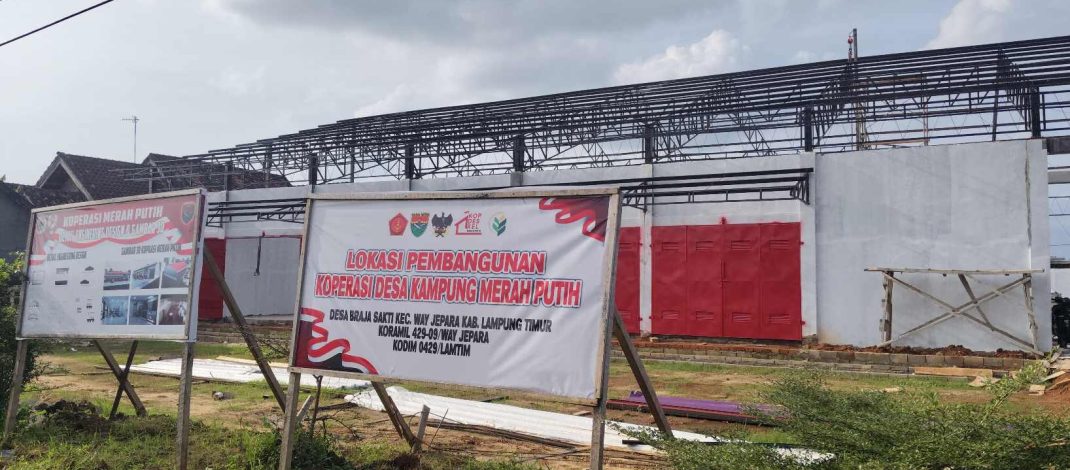 Kodim Buka Suara Soal Revisi Proyek Koperasi Desa Merah Putih di Lampung Timur